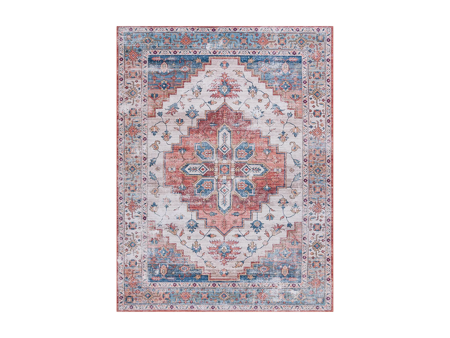 Tapis Beige/Bleu 244 X 305 cm - Tripp