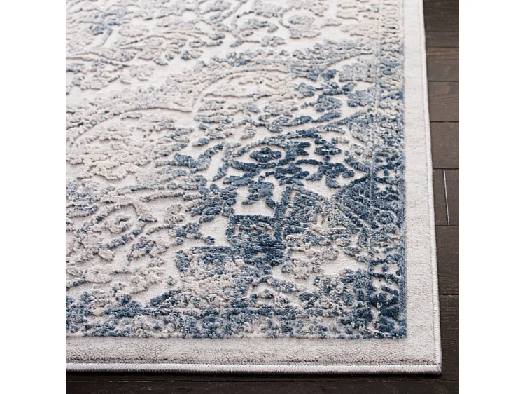 Tapis Gris/Bleu 160 X 229 cm - Violet