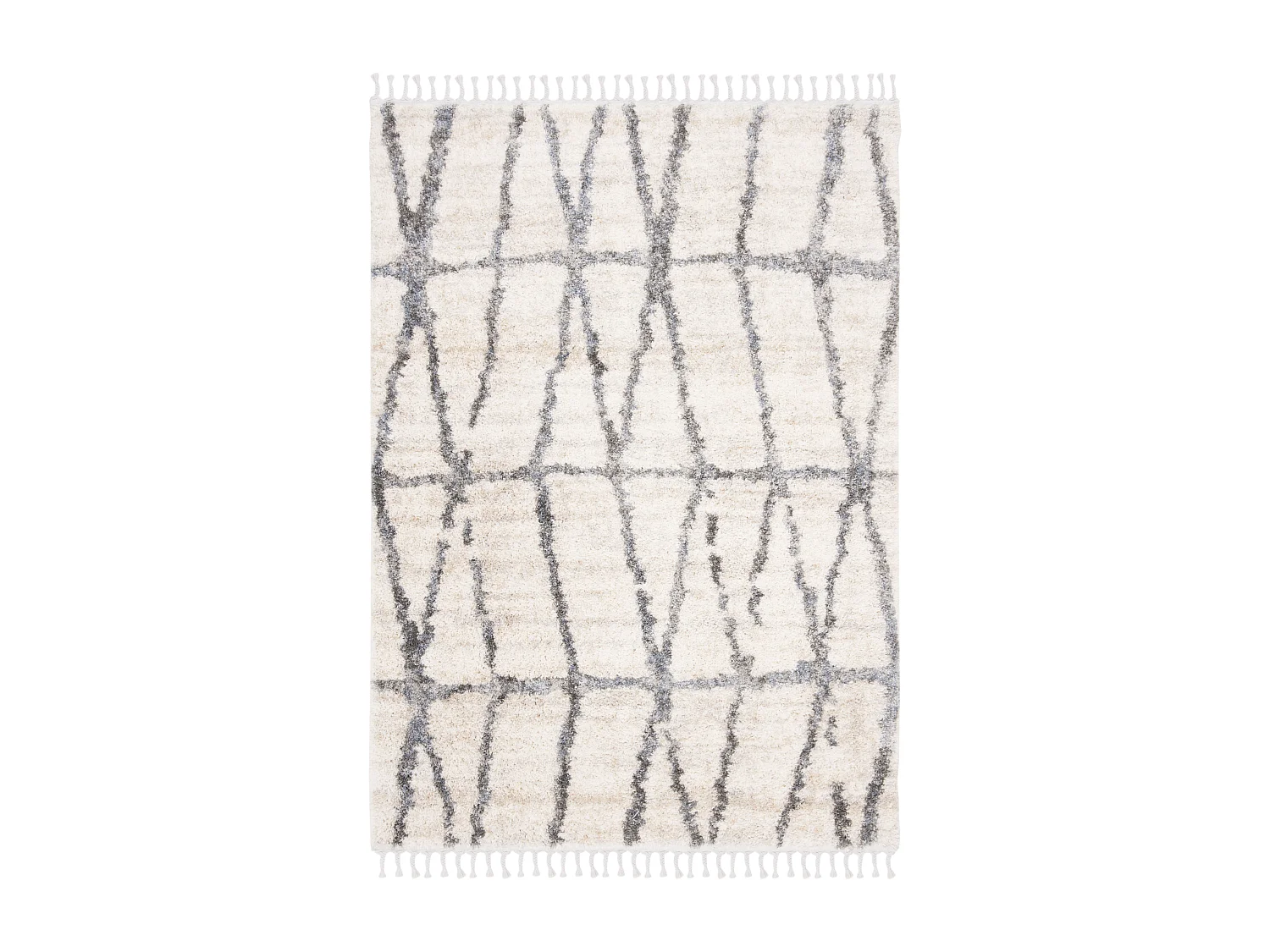 Tapis Neutre/Gris 160 X 229 cm - Sefrou