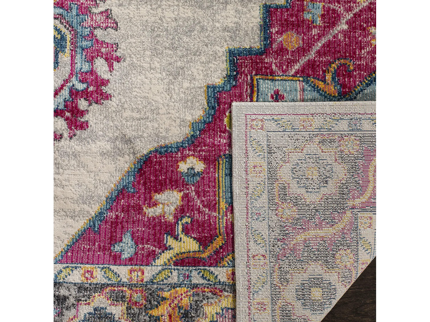 Tapis Neutre/Multicolore 155 X 229 cm - Moira