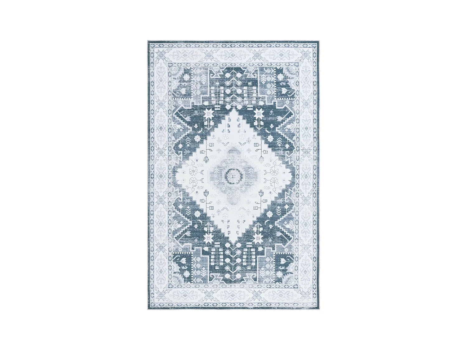 Tapis Gris Vert/Ivoire 122 X 183 cm - Calypso