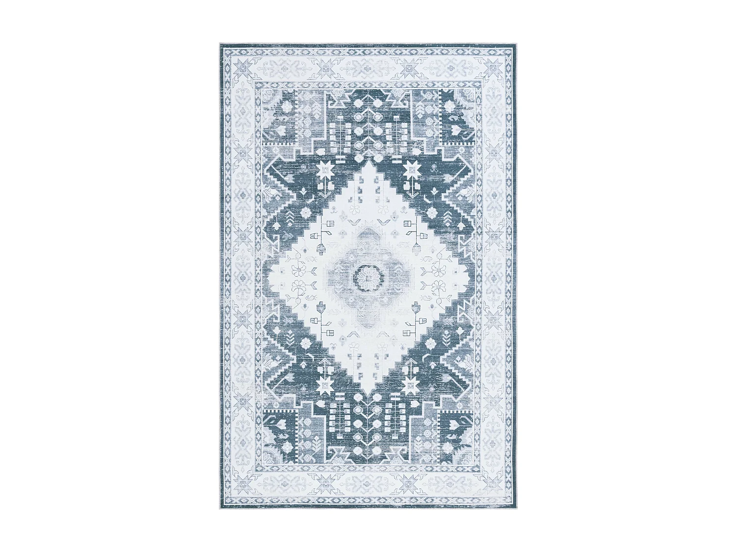 Tapis Gris Vert/Ivoire 122 X 183 cm - Calypso