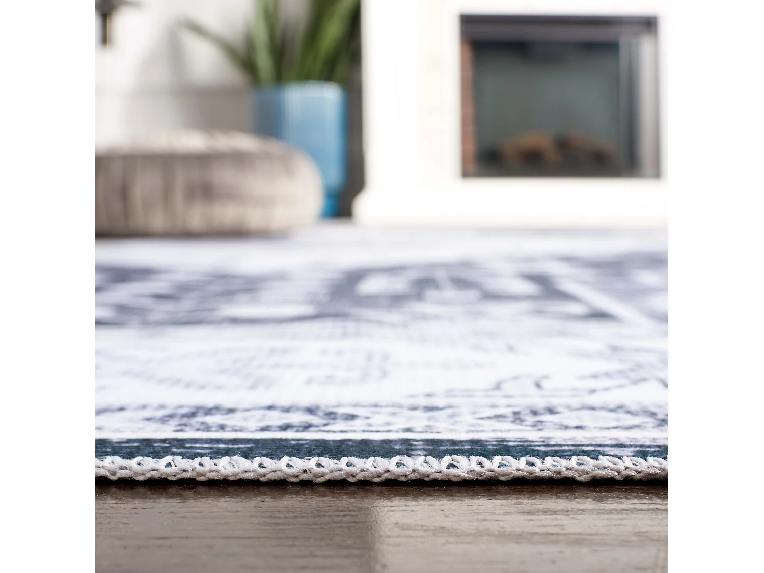 Tapis Gris Vert/Ivoire 122 X 183 cm - Calypso