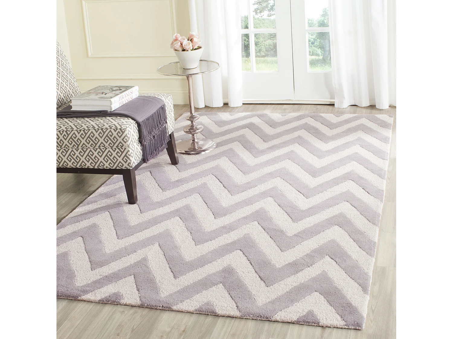 Tapis Gris/Neutre 183 X 274 cm - Stella