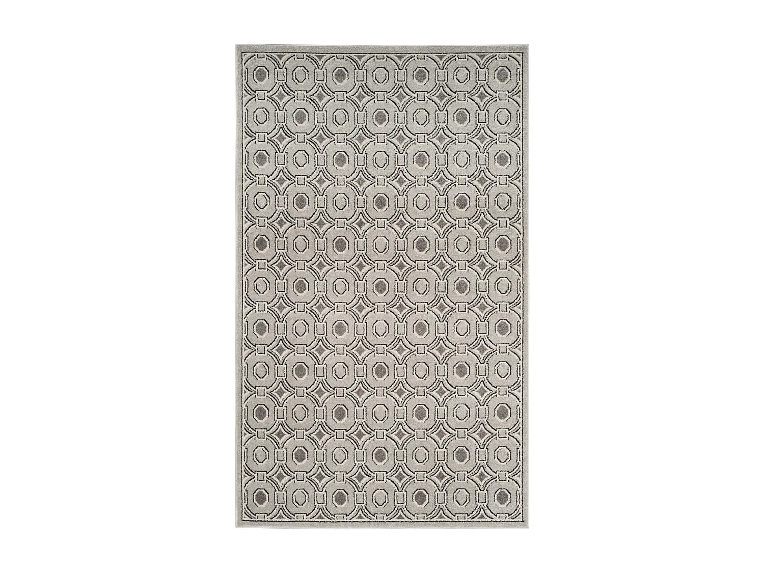 Tapis Gris/Neutre 152 X 213 cm - Meghan