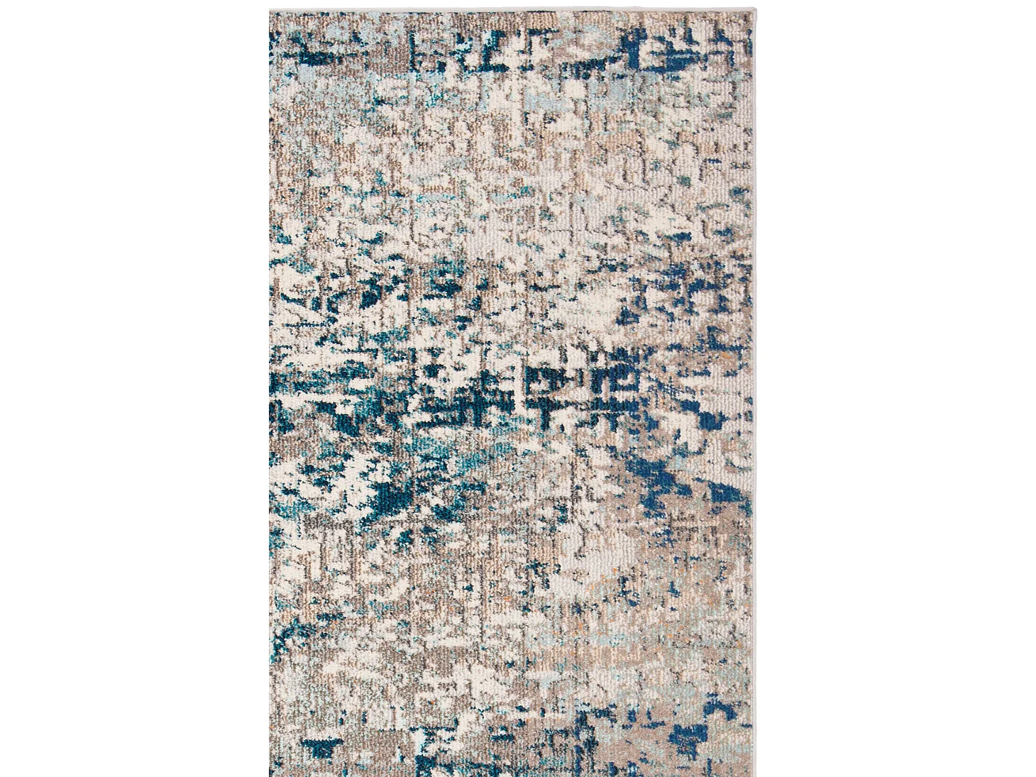Tapis Gris/Bleu 91 X 152 cm - Manjor
