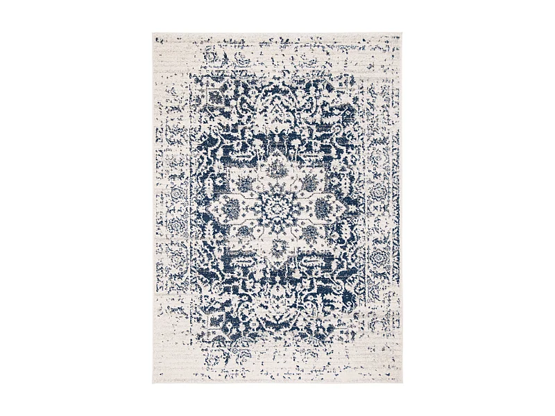 Tapis Neutre/Bleu Marine 160 X 229 cm - Merryl