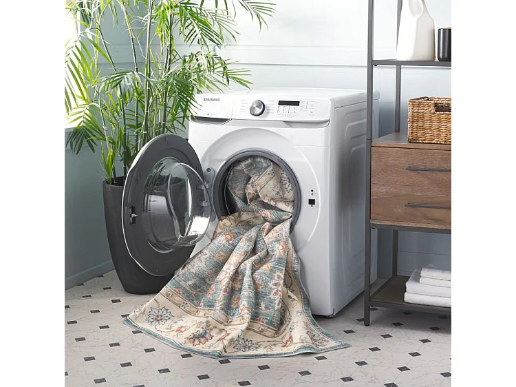 Tapis Vert/Beige 122 X 183 cm - Petra