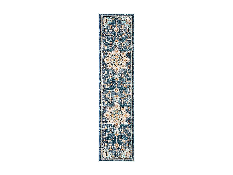 Tapis Bleu/Bleu clair 61 X 91 cm - Malaya