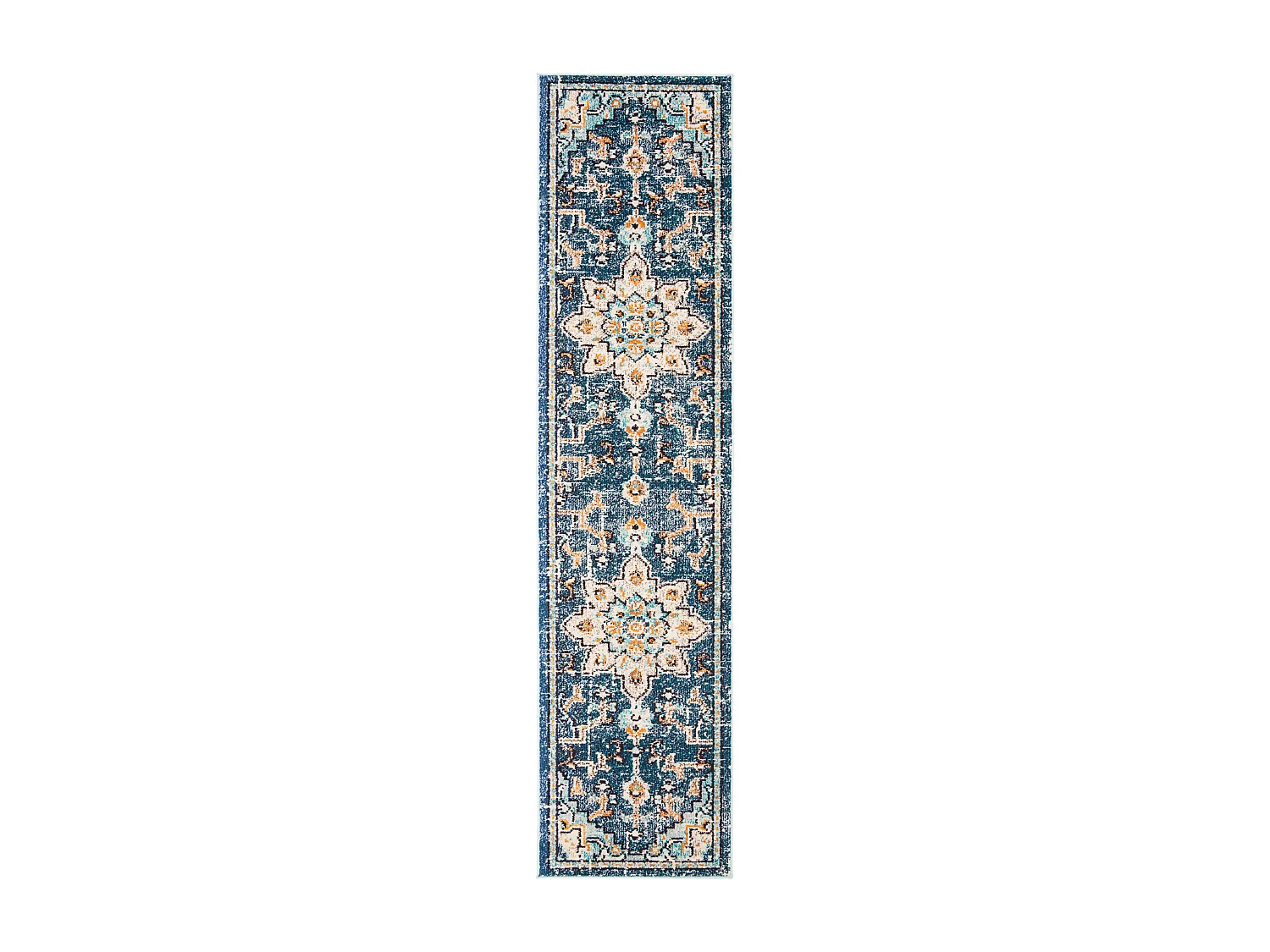 Tapis Bleu/Bleu clair 61 X 91 cm - Malaya