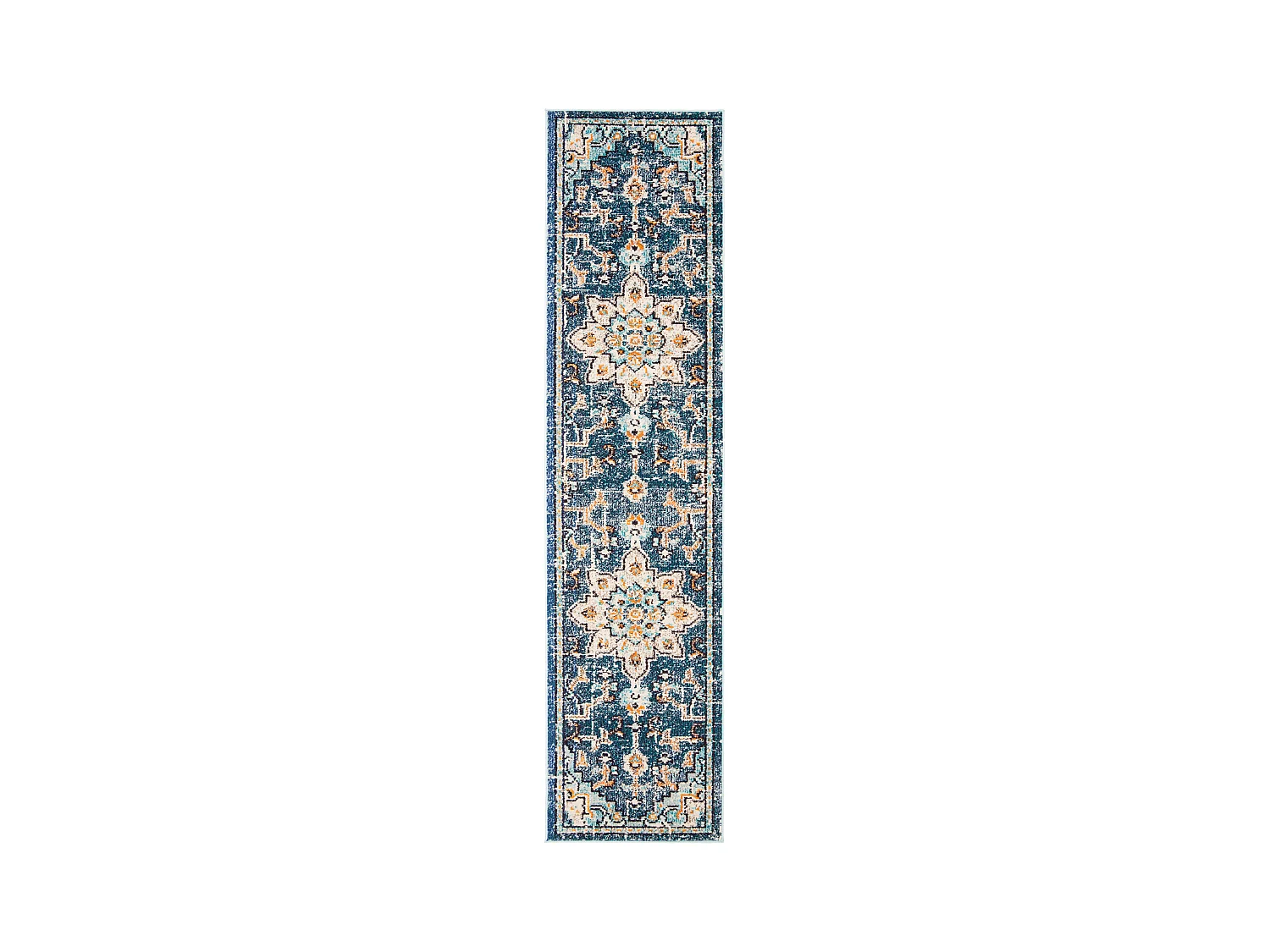 Tapis Bleu/Bleu clair 61 X 91 cm - Malaya