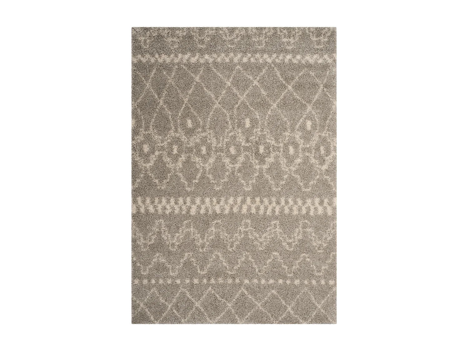 Tapis Gris/Neutre 155 X 229 cm - Fabia
