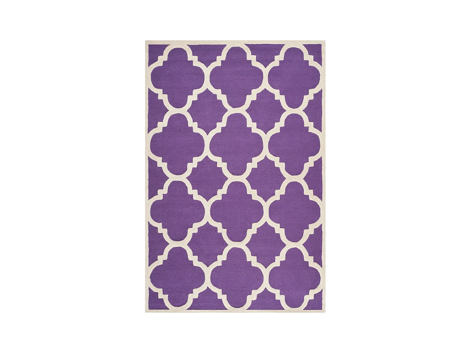 Tapis Violet/Ivoire 183 X 274 cm - Lenora