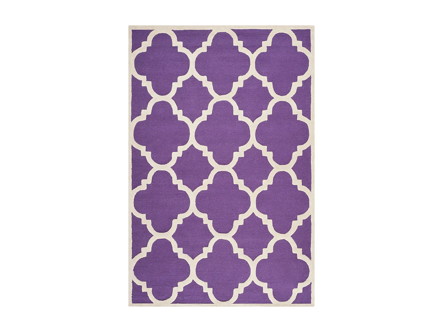 Tapis Violet/Ivoire 183 X 274 cm - Lenora