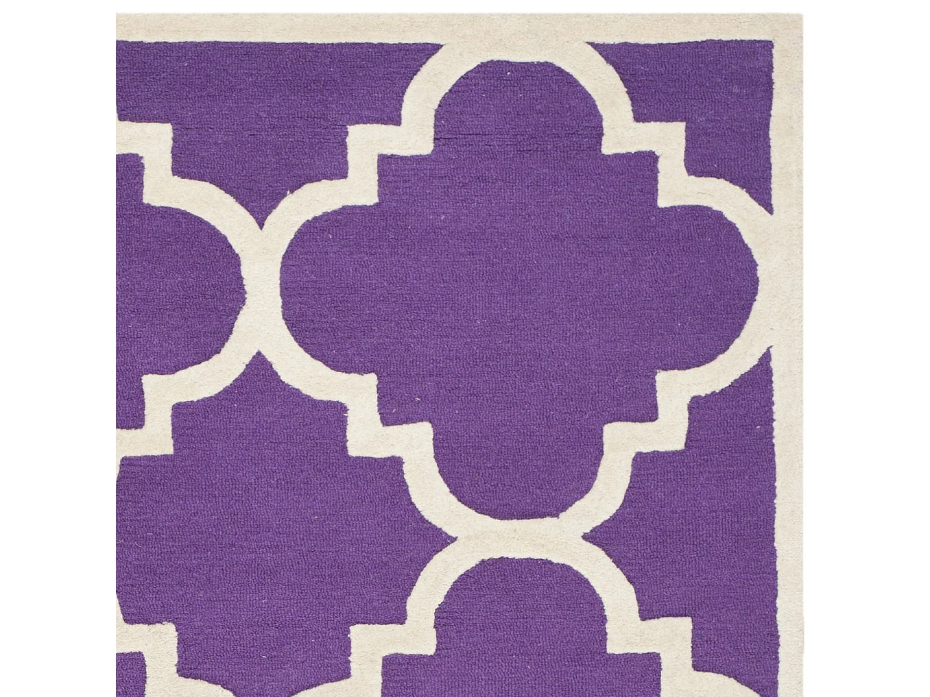 Tapis Violet/Ivoire 183 X 274 cm - Lenora
