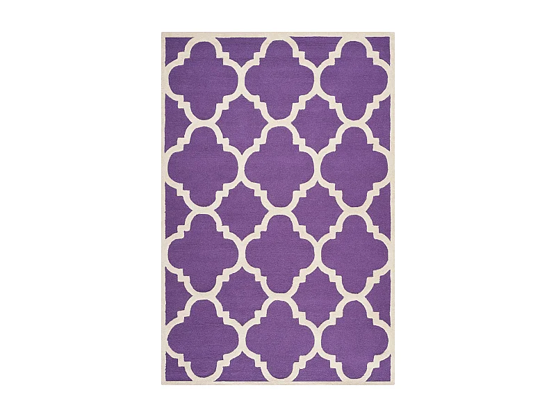 Tapis Violet/Ivoire 183 X 274 cm - Lenora