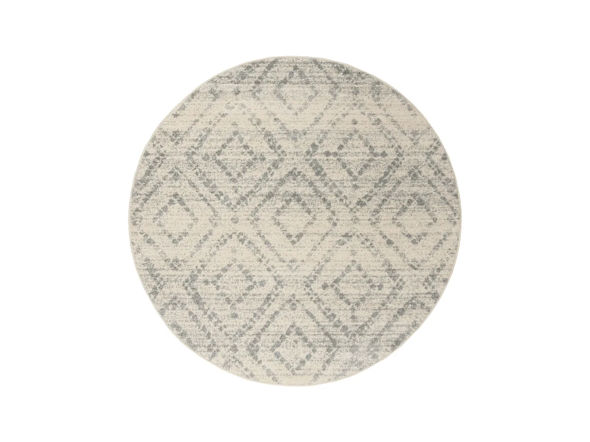 Tapis Ivoire/Bleu clair 122 X 122 cm - Murray
