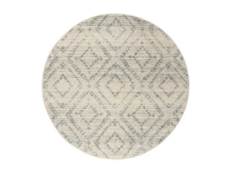 Tapis Ivoire/Bleu clair 122 X 122 cm - Murray