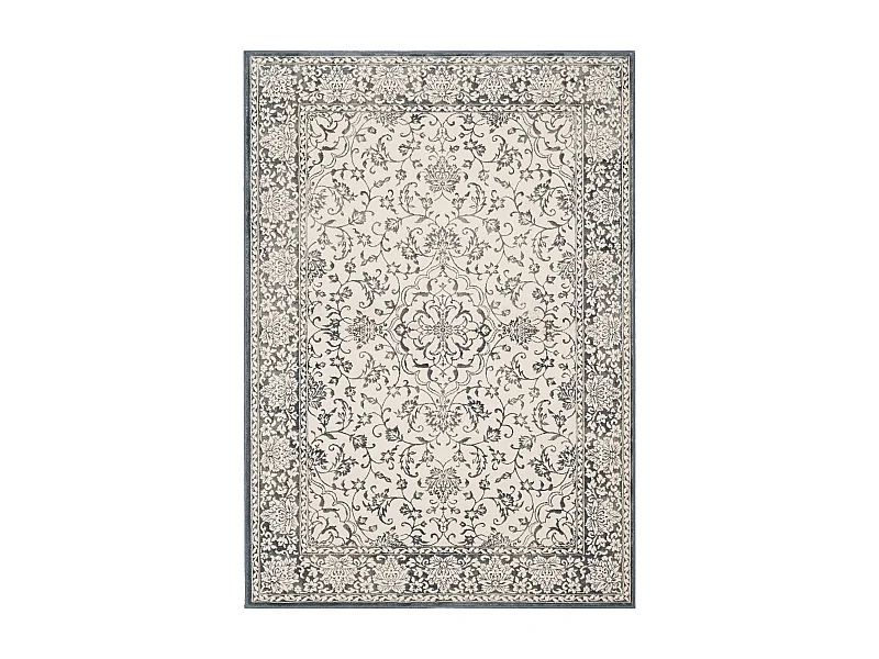 Tapis Bleu Marine/Neutre 122 X 170 cm - Alicia