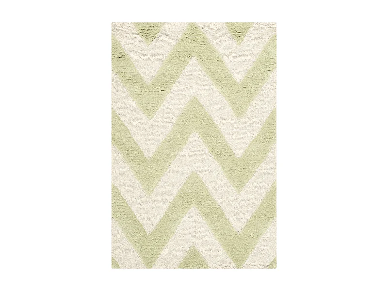 Tapis Vert/Neutre 61 X 91 cm - Stella