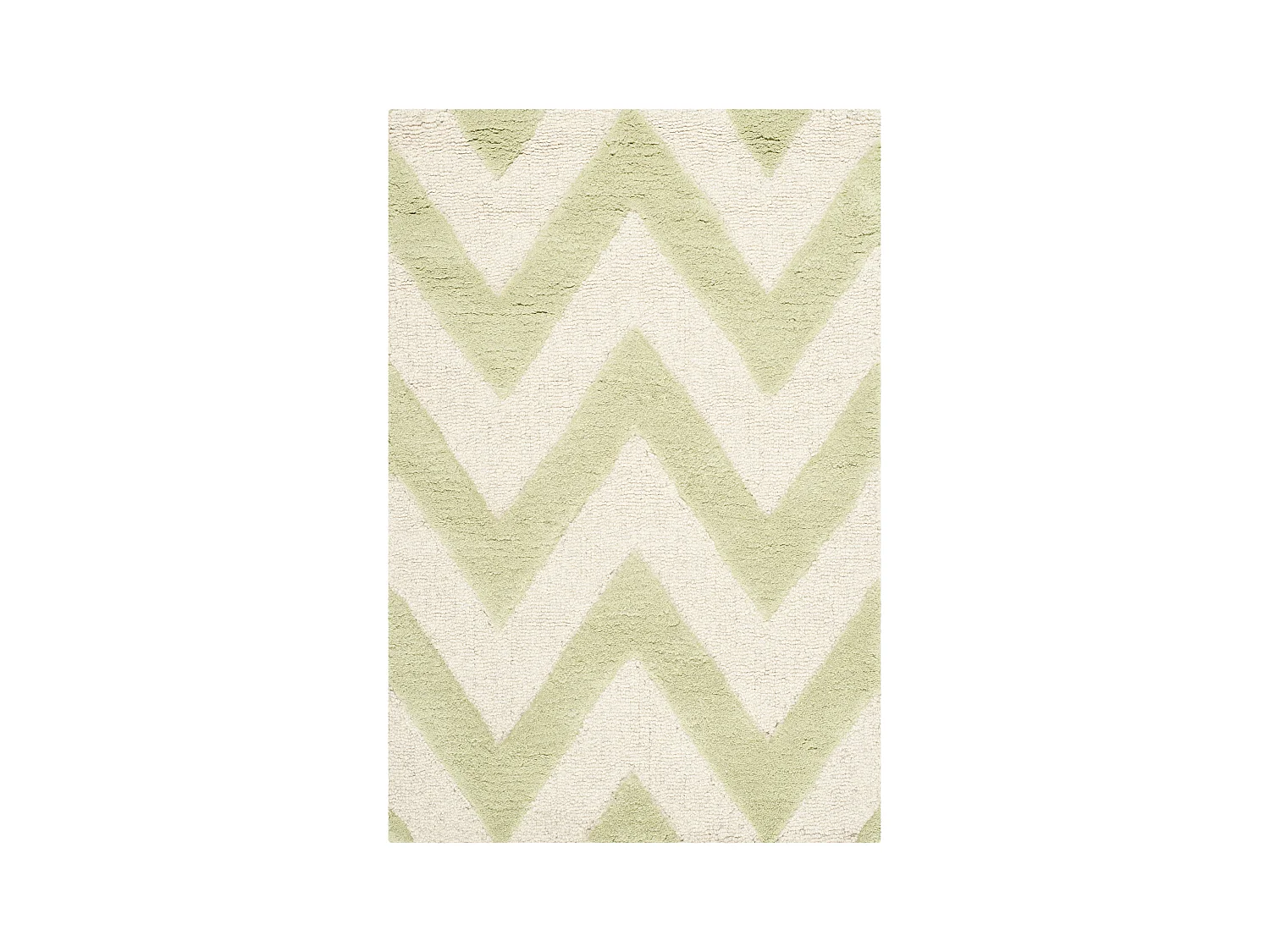 Tapis Vert/Neutre 61 X 91 cm - Stella