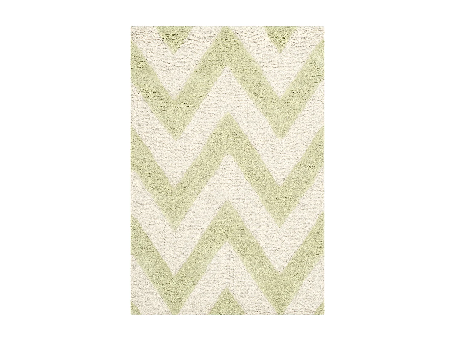 Tapis Vert/Neutre 61 X 91 cm - Stella