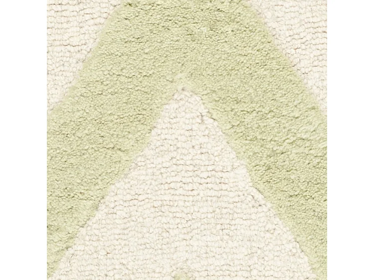 Tapis Vert/Neutre 61 X 91 cm - Stella