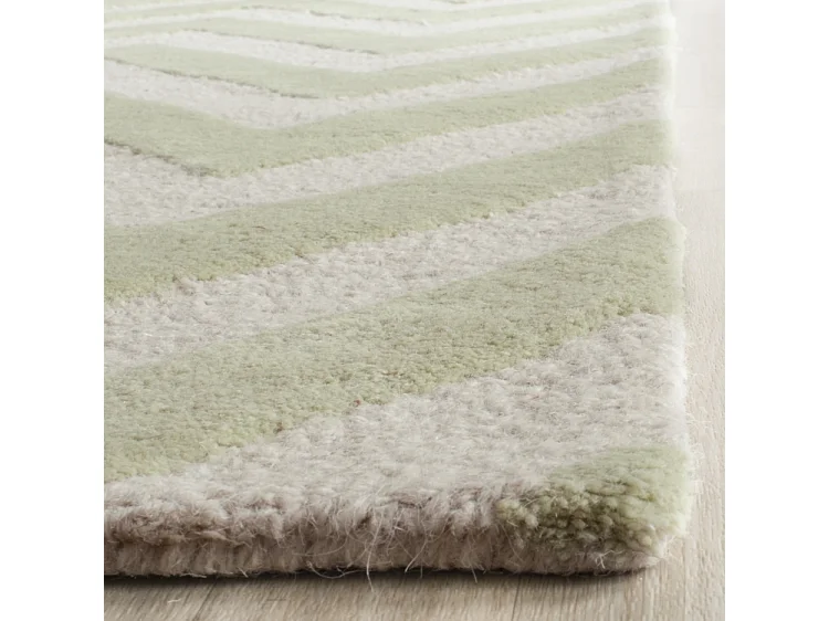 Tapis Vert/Neutre 61 X 91 cm - Stella
