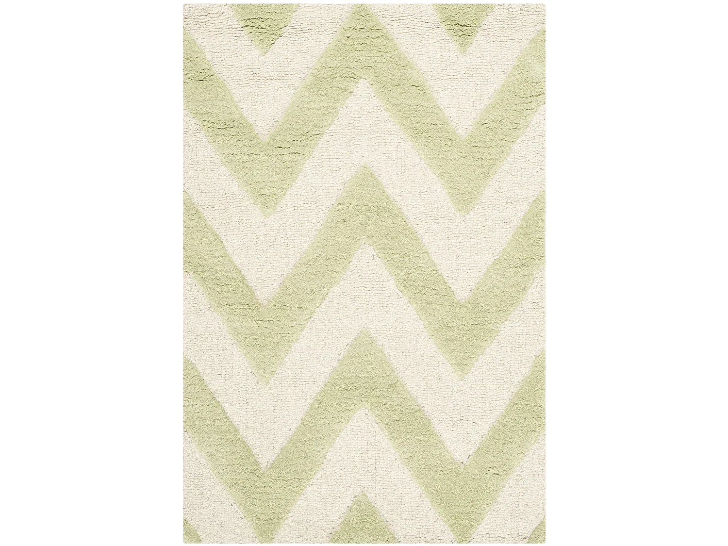 Tapis Vert/Neutre 61 X 91 cm - Stella