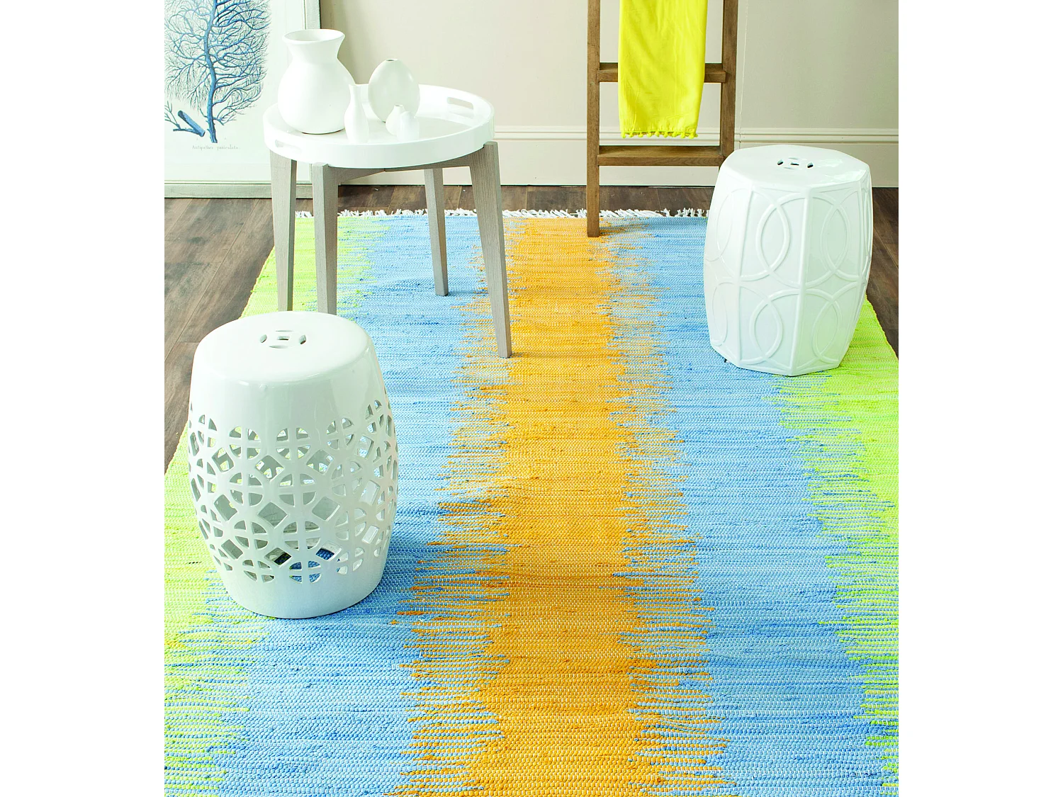 Tapis Vert/Or 122 X 183 cm - Monterrey