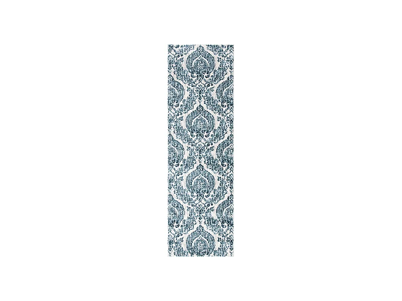 Tapis Bleu Marine/Neutre 66 X 213 cm - Lorelei