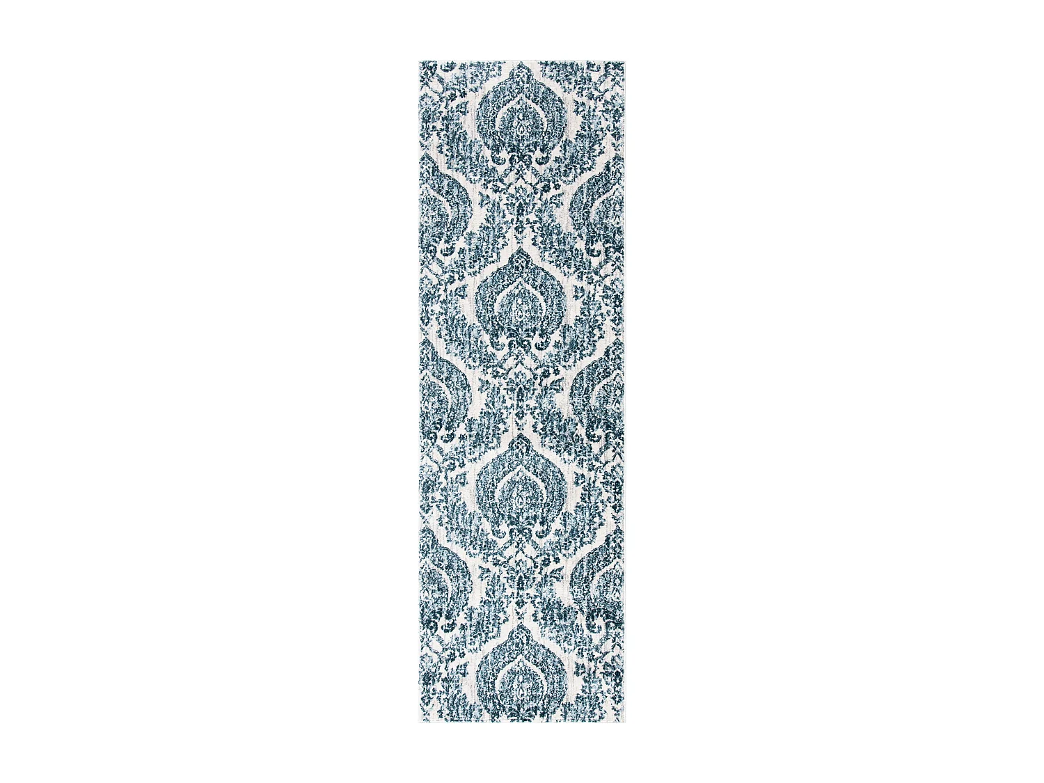 Tapis Bleu Marine/Neutre 66 X 213 cm - Lorelei