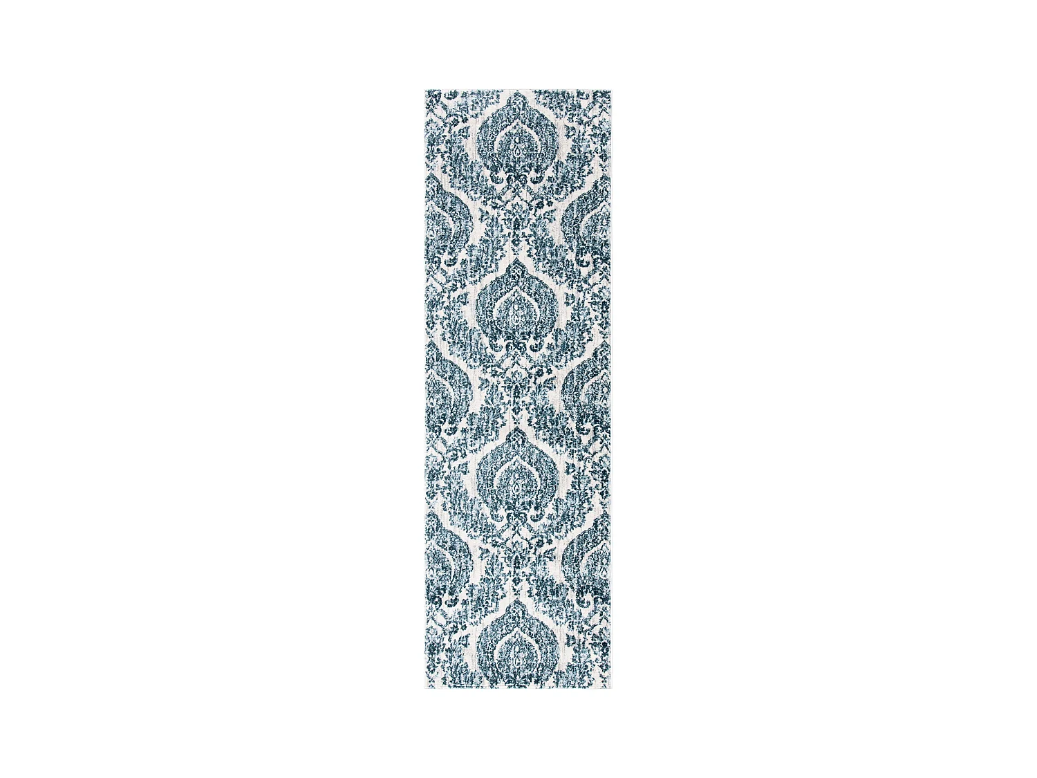 Tapis Bleu Marine/Neutre 66 X 213 cm - Lorelei