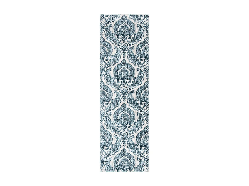 Tapis Bleu Marine/Neutre 66 X 213 cm - Lorelei