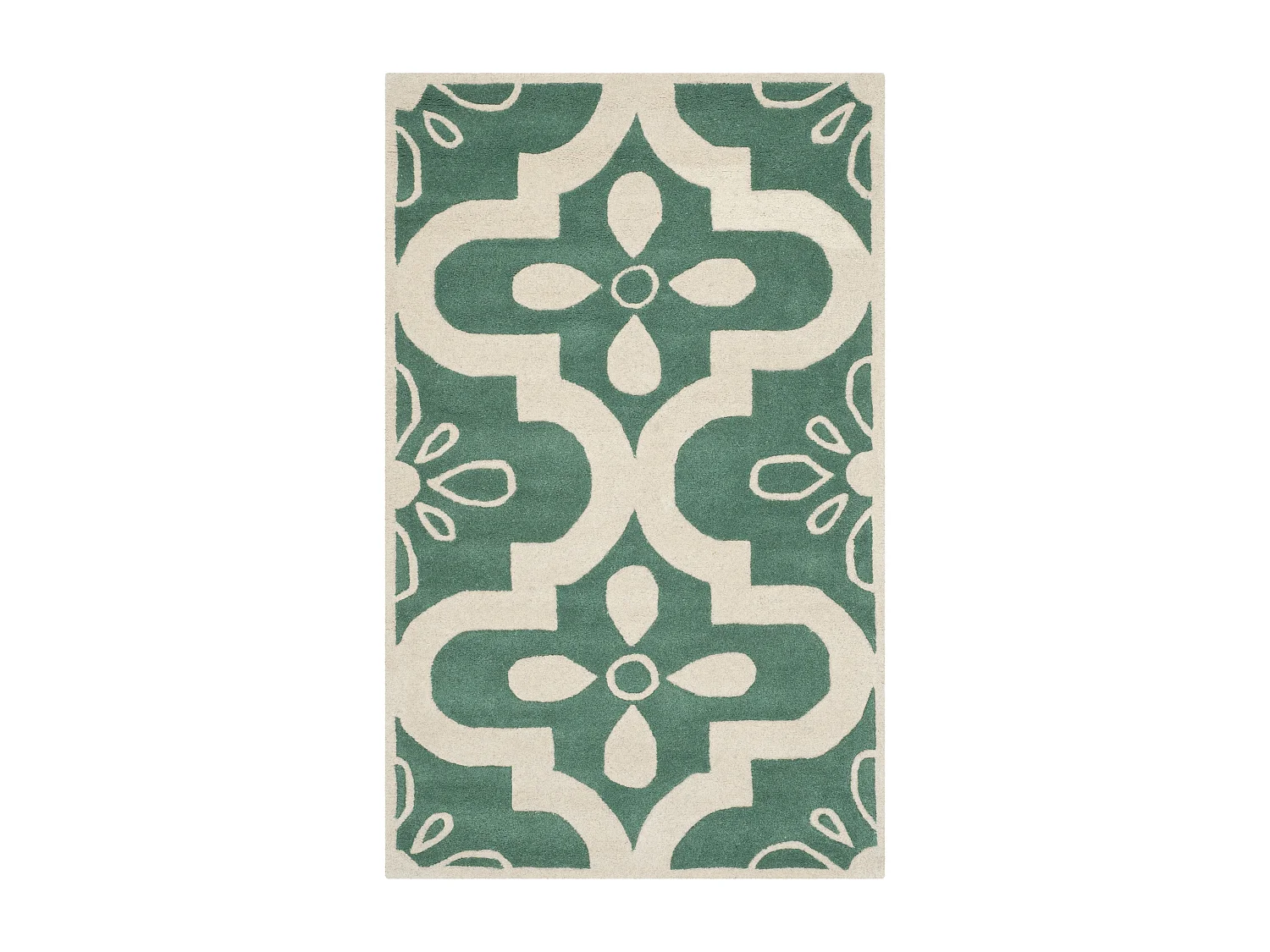 Tapis Bleu/Neutre 122 X 183 cm - Jessie