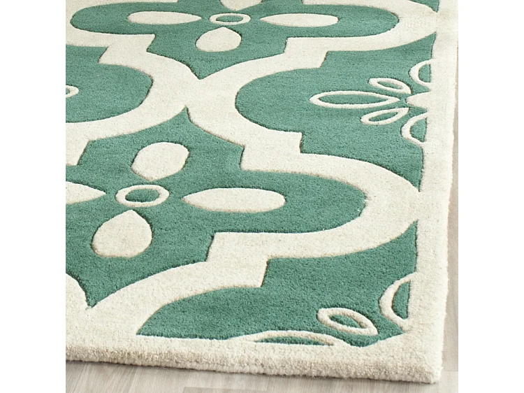 Tapis Bleu/Neutre 122 X 183 cm - Jessie