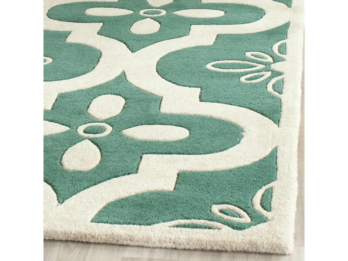 Tapis Bleu/Neutre 122 X 183 cm - Jessie