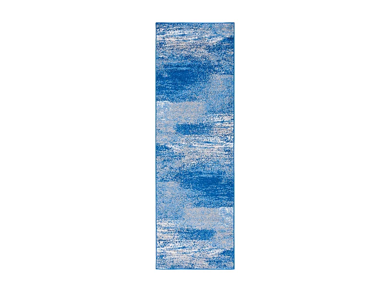 Tapis Gris/Bleu 76 X 244 cm - Angelyna