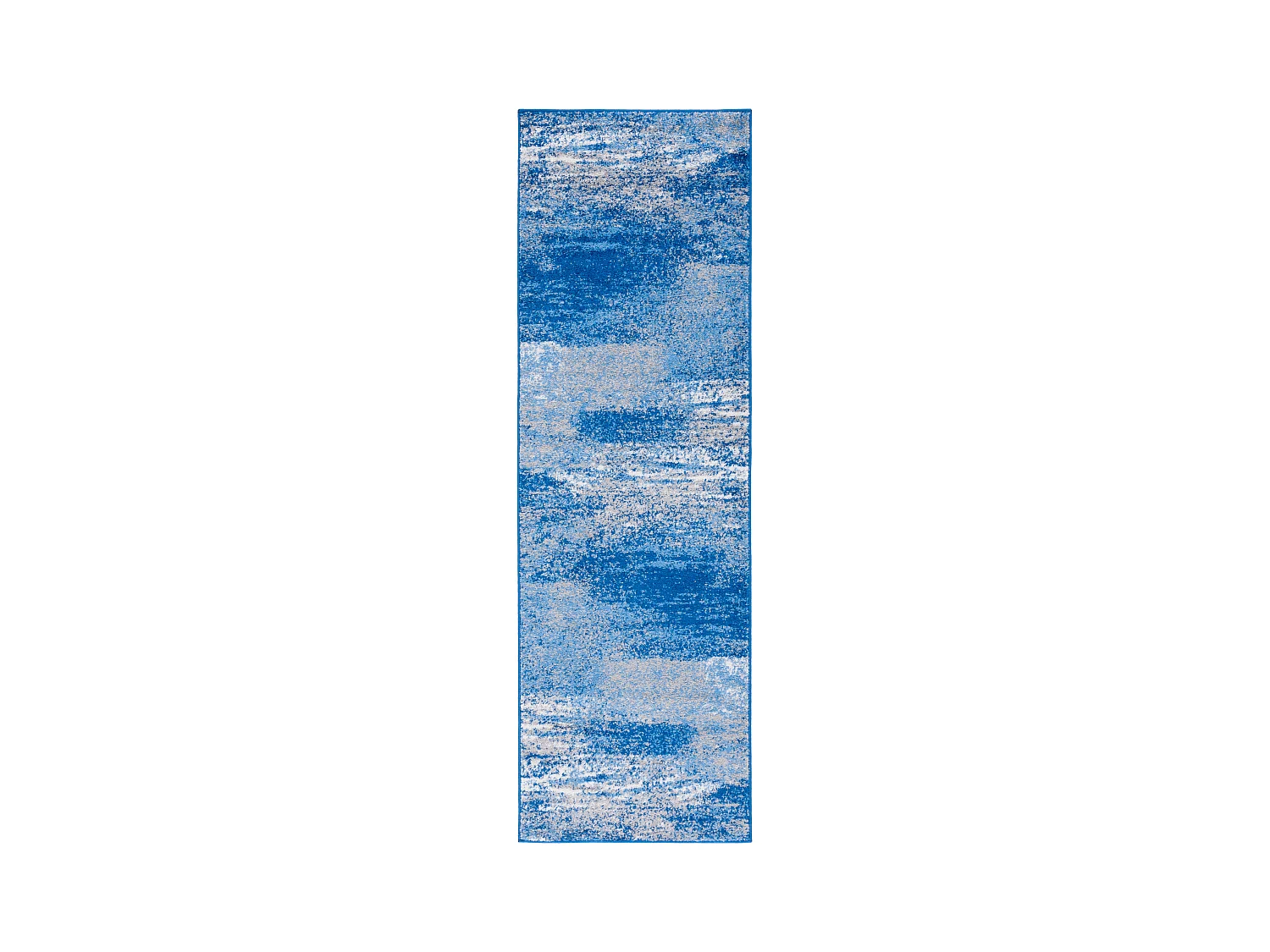 Tapis Gris/Bleu 76 X 244 cm - Angelyna