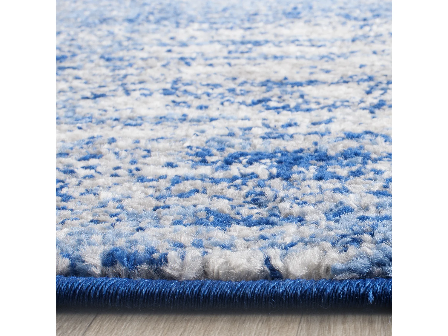Tapis Gris/Bleu 76 X 244 cm - Angelyna