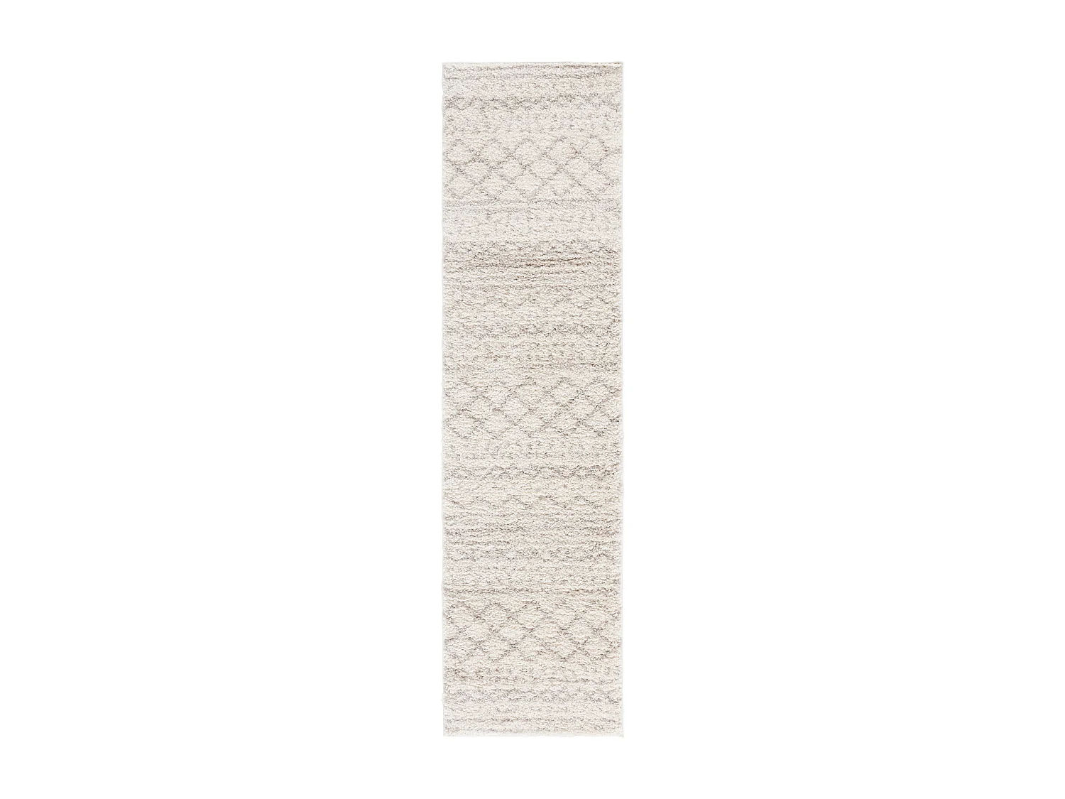 Tapis Neutre/Blanc 69 X 244 cm - Flint