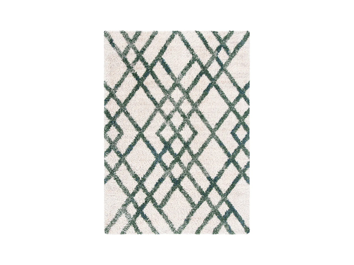 Tapis Ivoire/Vert 160 X 229 cm - Myra