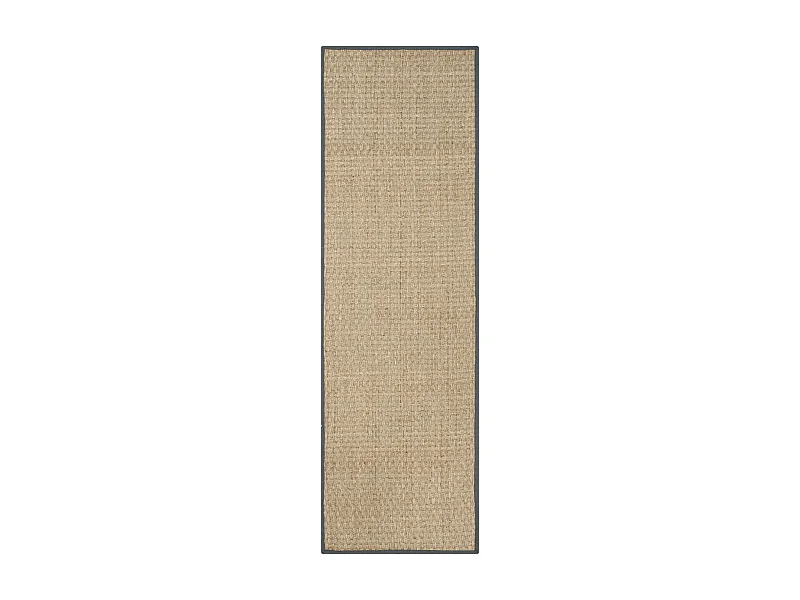 Tapis Naturel/Gris foncé 76 X 183 cm - Roselyn
