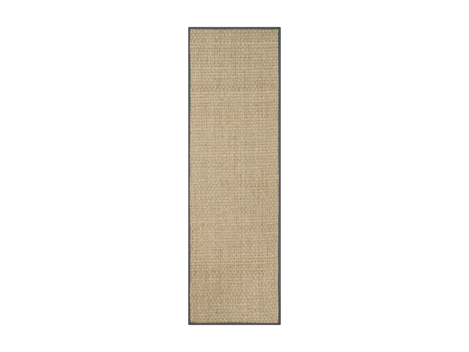 Tapis Naturel/Gris foncé 76 X 183 cm - Roselyn