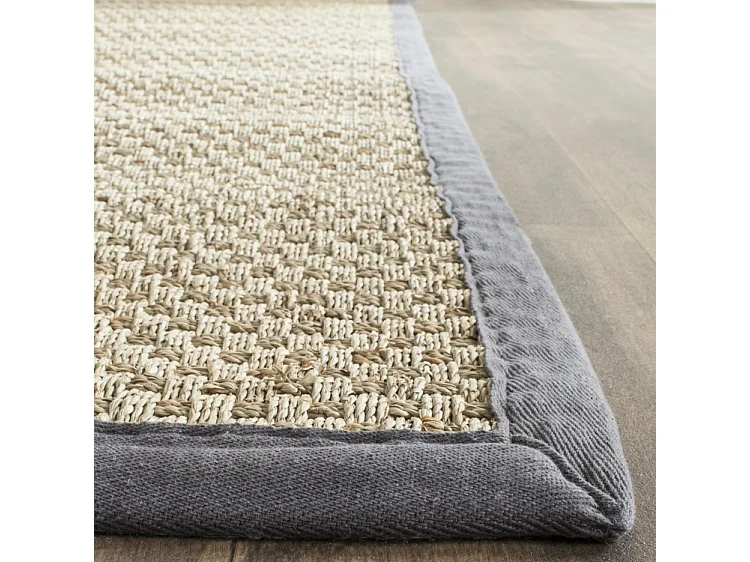 Tapis Naturel/Gris foncé 76 X 183 cm - Roselyn