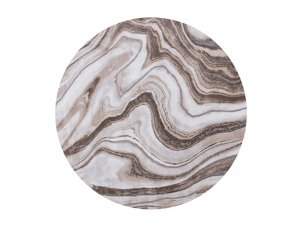 Tapis Gris 122 X 122 cm - Clytie