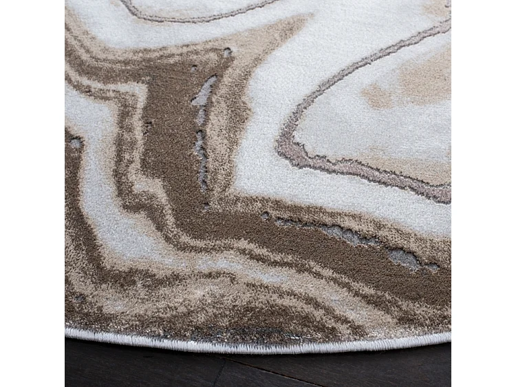 Tapis Gris 122 X 122 cm - Clytie