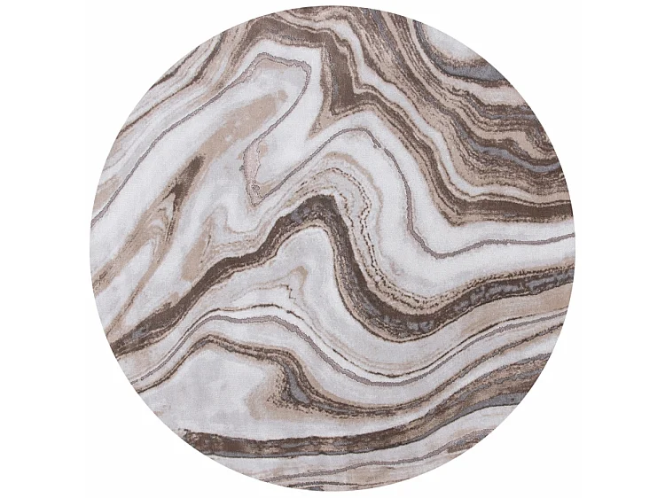 Tapis Gris 122 X 122 cm - Clytie