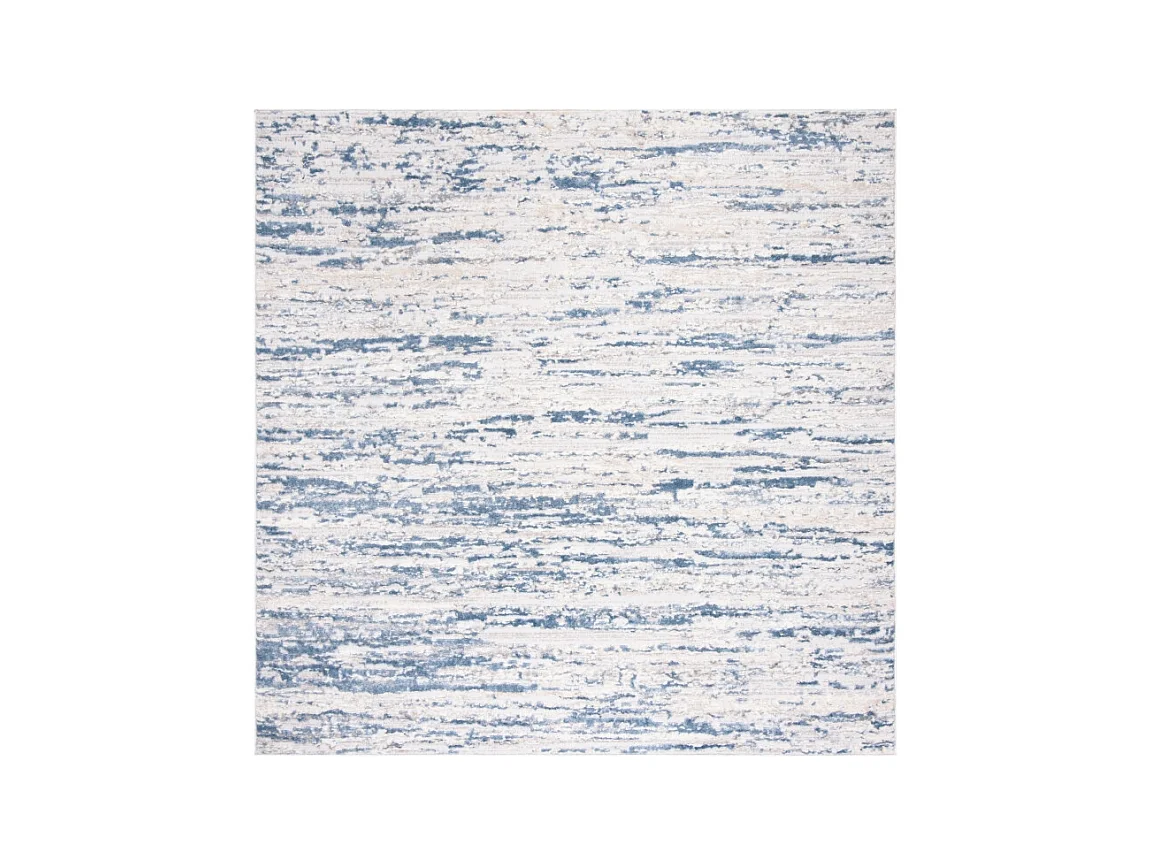 Tapis Ivoire/Bleu 91 X 91 cm - Gabriel
