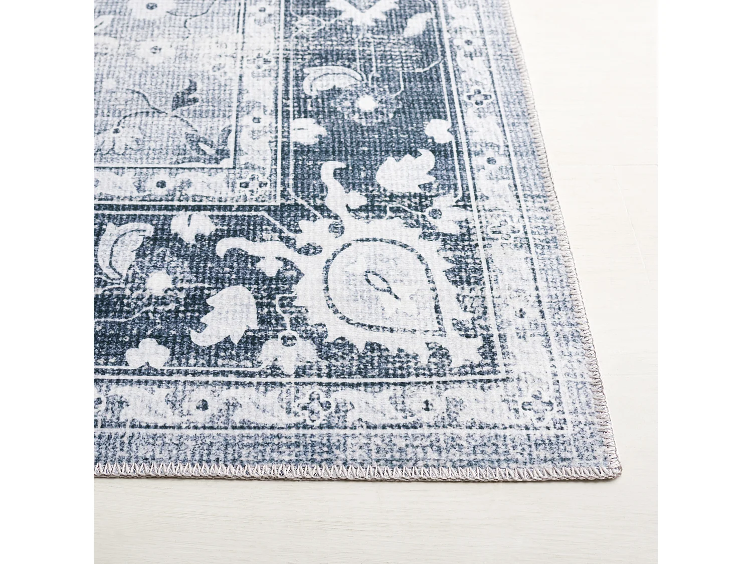 Tapis Gris clair/Gris vert 122 X 183 cm - Cadence